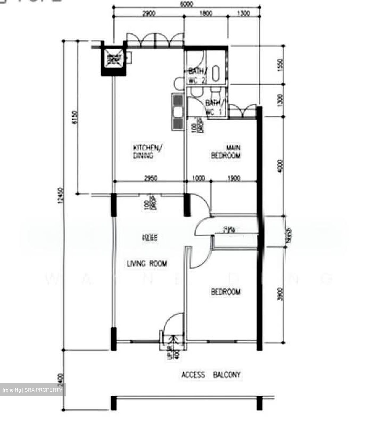 Blk 703 Reservoir Rise (Bedok), HDB 3 Rooms #563510941